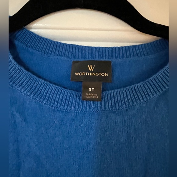 Perfect blue crew neck sweater - Picture 3 of 4